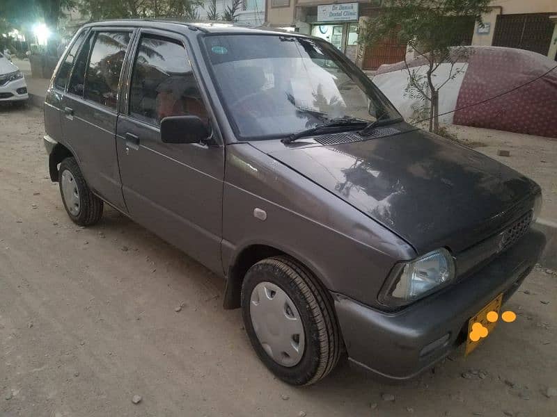 Suzuki Mehran VX 2015 with chilled AC,euro2 5