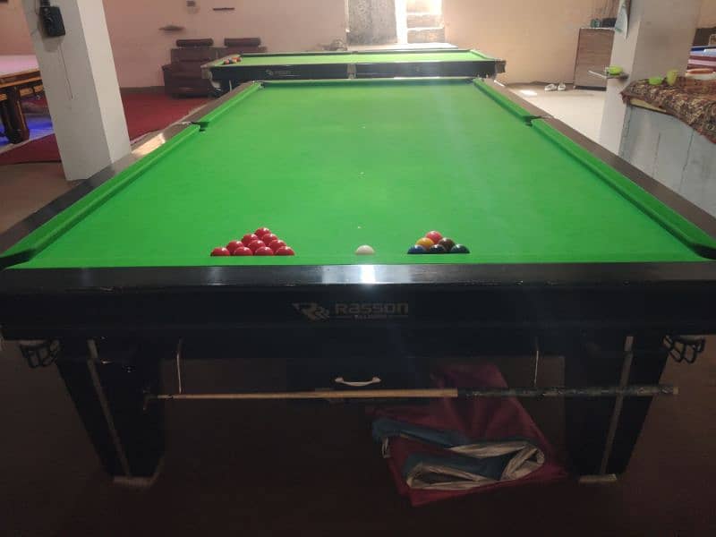 Rasson Snooker Table 6×6 0