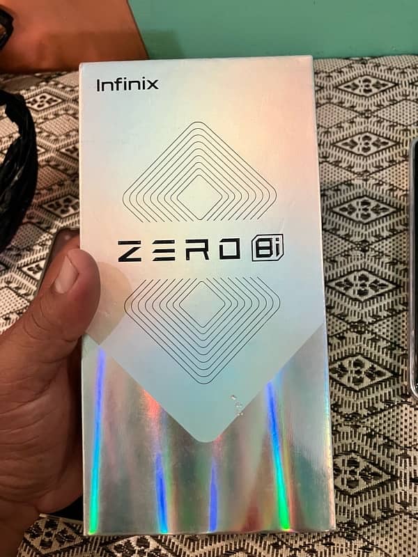 Infinix Zero 8i 8/128 Front Dual Camera Condition 10/9.5 0