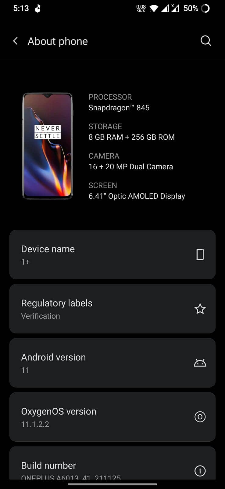 Official PTA Approved | OnePlus 6T | 8GB RAM + 256GB Storage 0