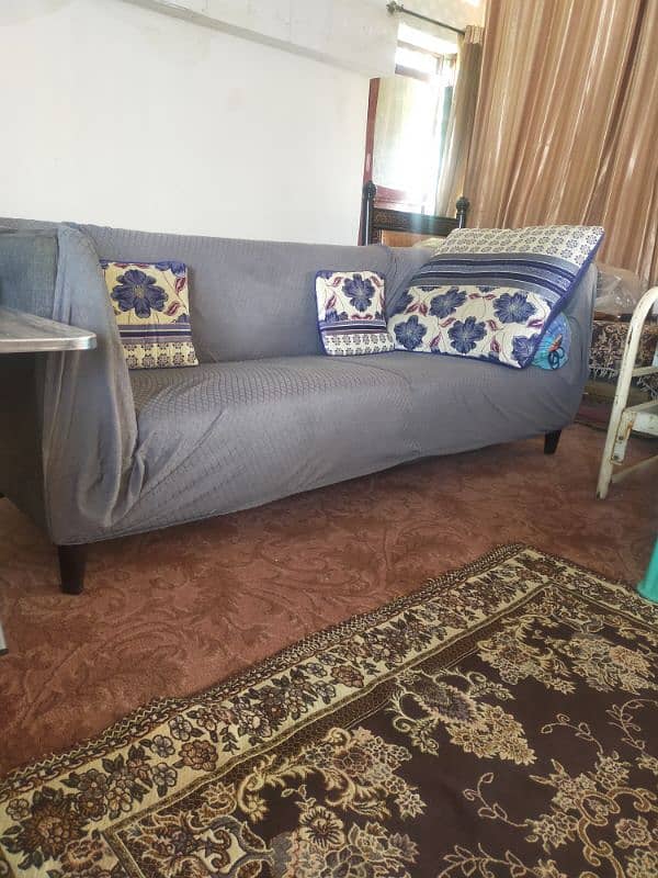 7 seater sofa set excellent condition 0