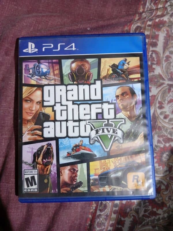 GTA 5 PS 4 GAME 0