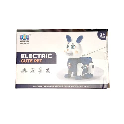 Kalshemda Interactive Electric Cute Pet with Music and Lights 0