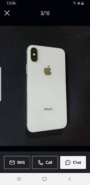 iPhone x pta approve 256GB 0