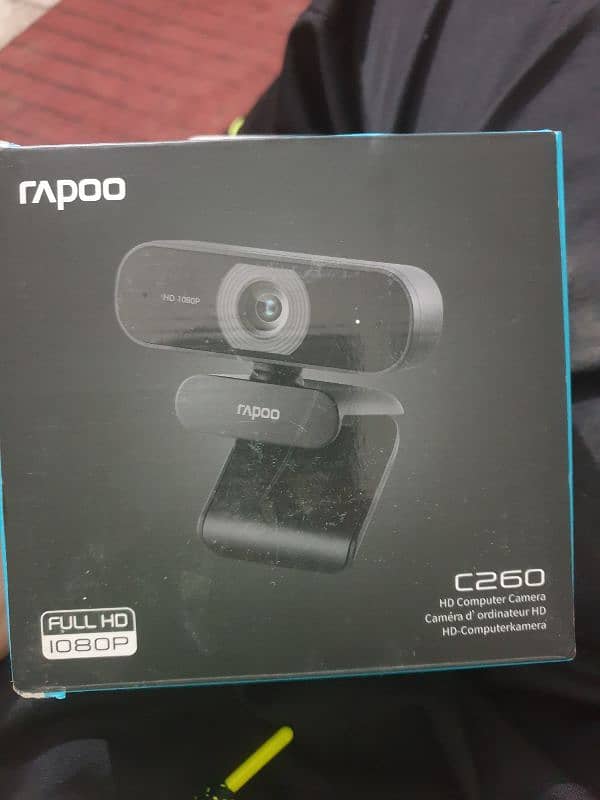 Rapoo Web camera FULL HD 1080P C260 computer Camera 0