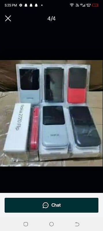 Nokia 2720flip dual sim box pack pta prove 3