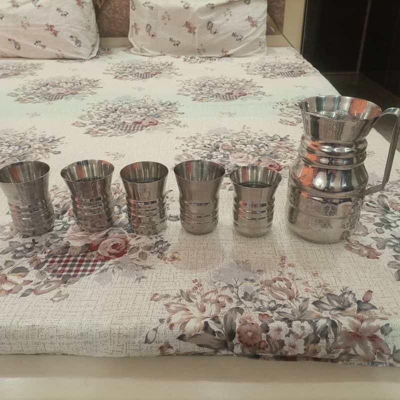 Stainless steel set 15 pieces 0