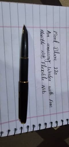 Montblanc 220 fountain pen