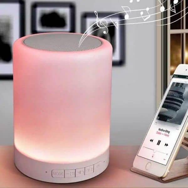 Touch lamp +Bluetooth speaker 4