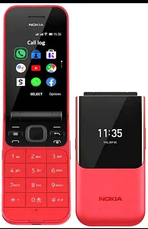 Nokia 2720flip dual sim box pack pta prove 4