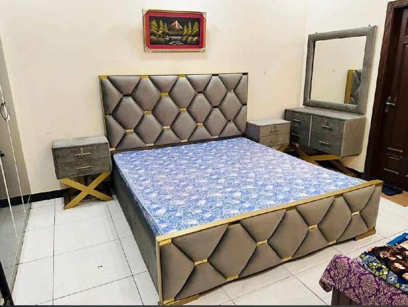 Poshish bed\Bed set\double bed\king size bed\single bed/Furniture 11