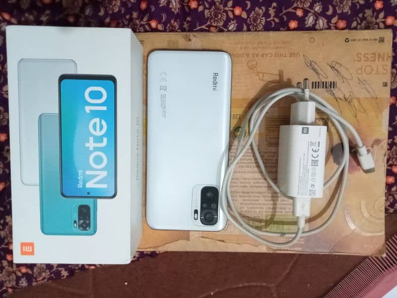 Redmi Note 10 6+128 Fresh with Box + Charger 4