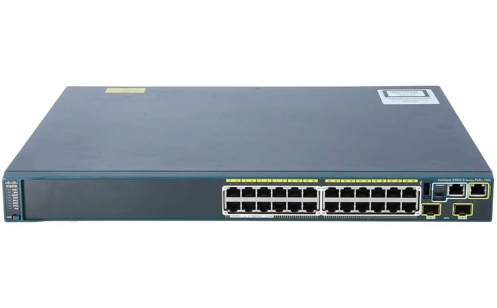 Cisco Catalyst 2960-S Series 2x 10G 24port 1