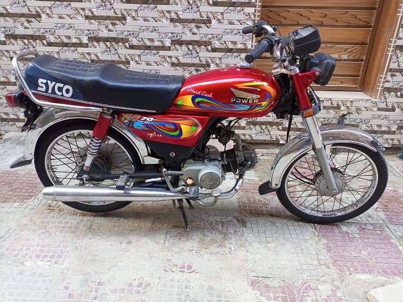 power 70CC 2022 model full Lush condition 2