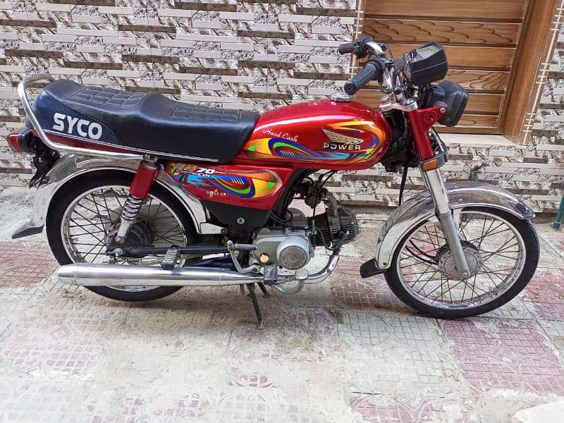 power 70CC 2022 model full Lush condition 5