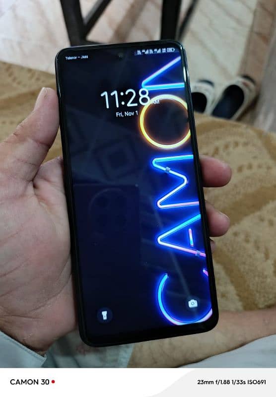 Tecno Camon 19 New  6+4 GB 128gb 3