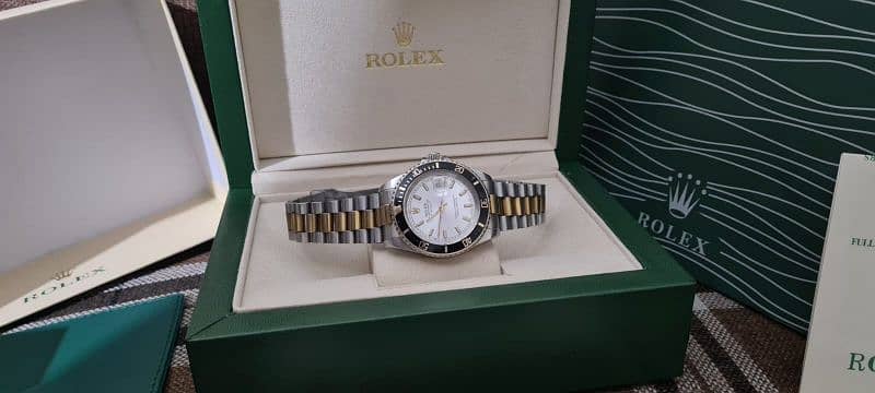 Rolex gents wrist watch compleete box accessories etc 1