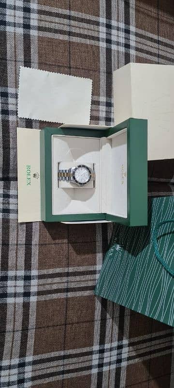 Rolex gents wrist watch compleete box accessories etc 3