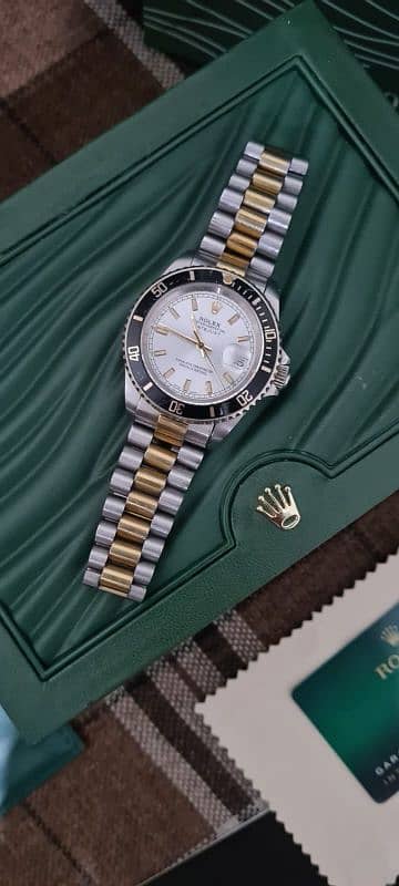 Rolex gents wrist watch compleete box accessories etc 5