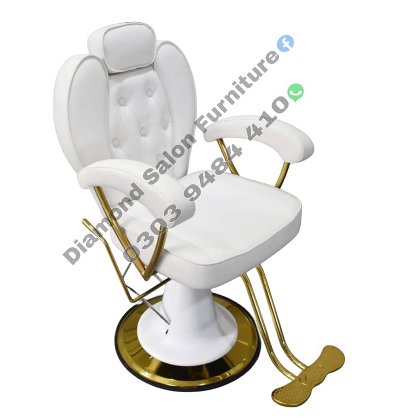 Saloon chair / Barber chair/Cutting chair/Shampoo unit 8