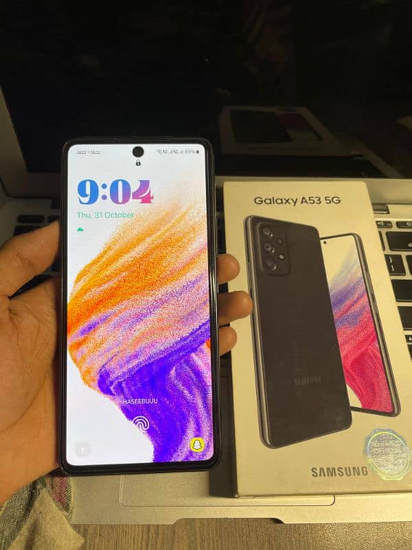 SAMSUNG GALAXY A53 5G PTA OFFICIAL WITH BOX 0