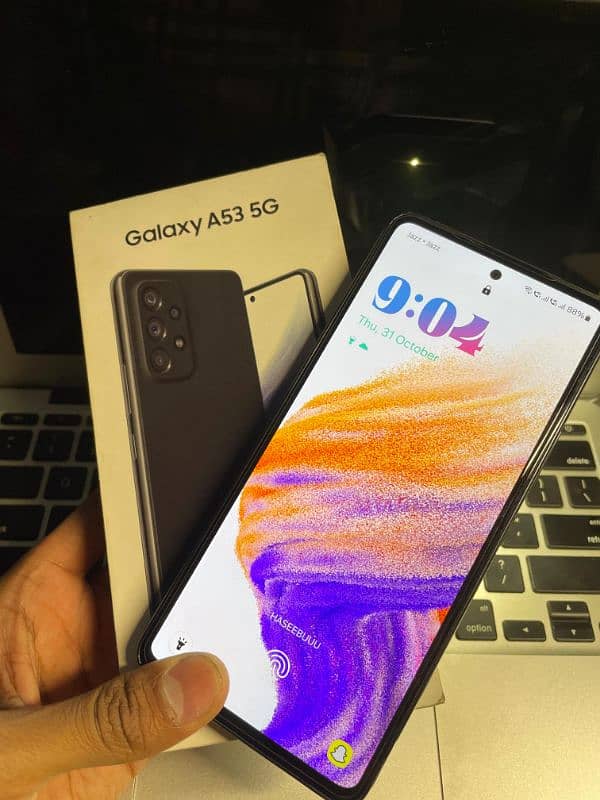 SAMSUNG GALAXY A53 5G PTA OFFICIAL WITH BOX 2