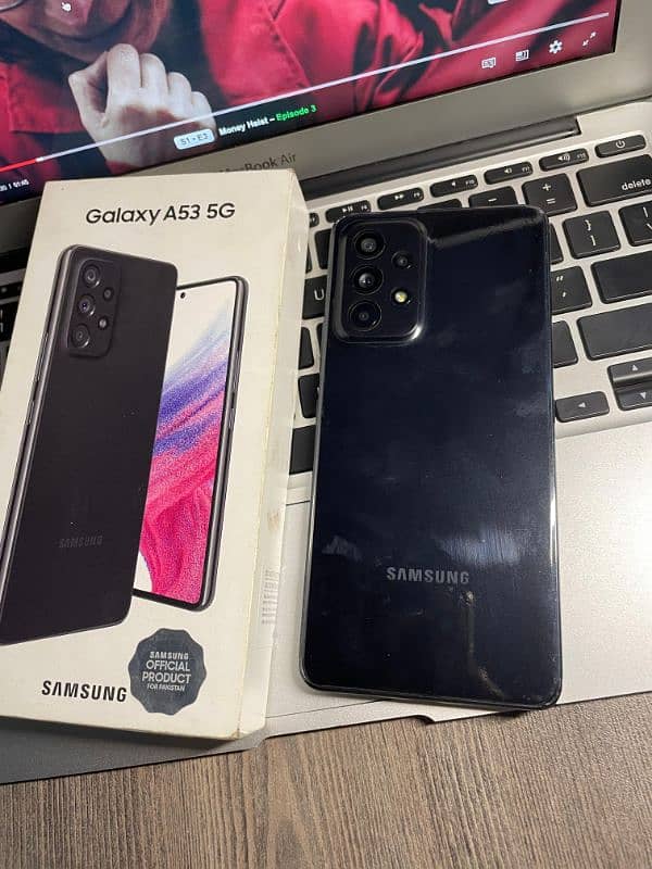 SAMSUNG GALAXY A53 5G PTA OFFICIAL WITH BOX 5