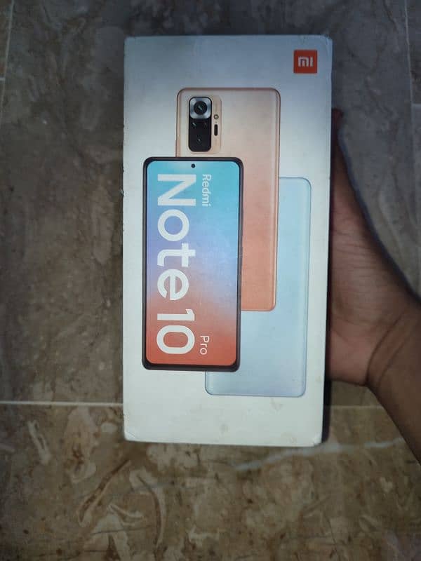 Redmi note 10 pro with box 2