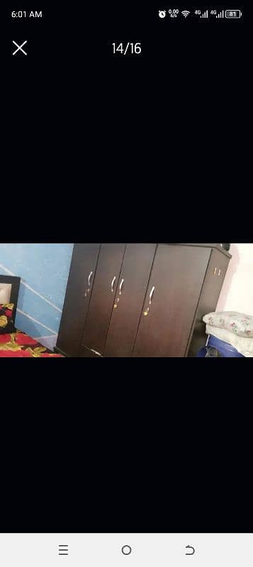 Salam I am selling for bed p room set good condition 2