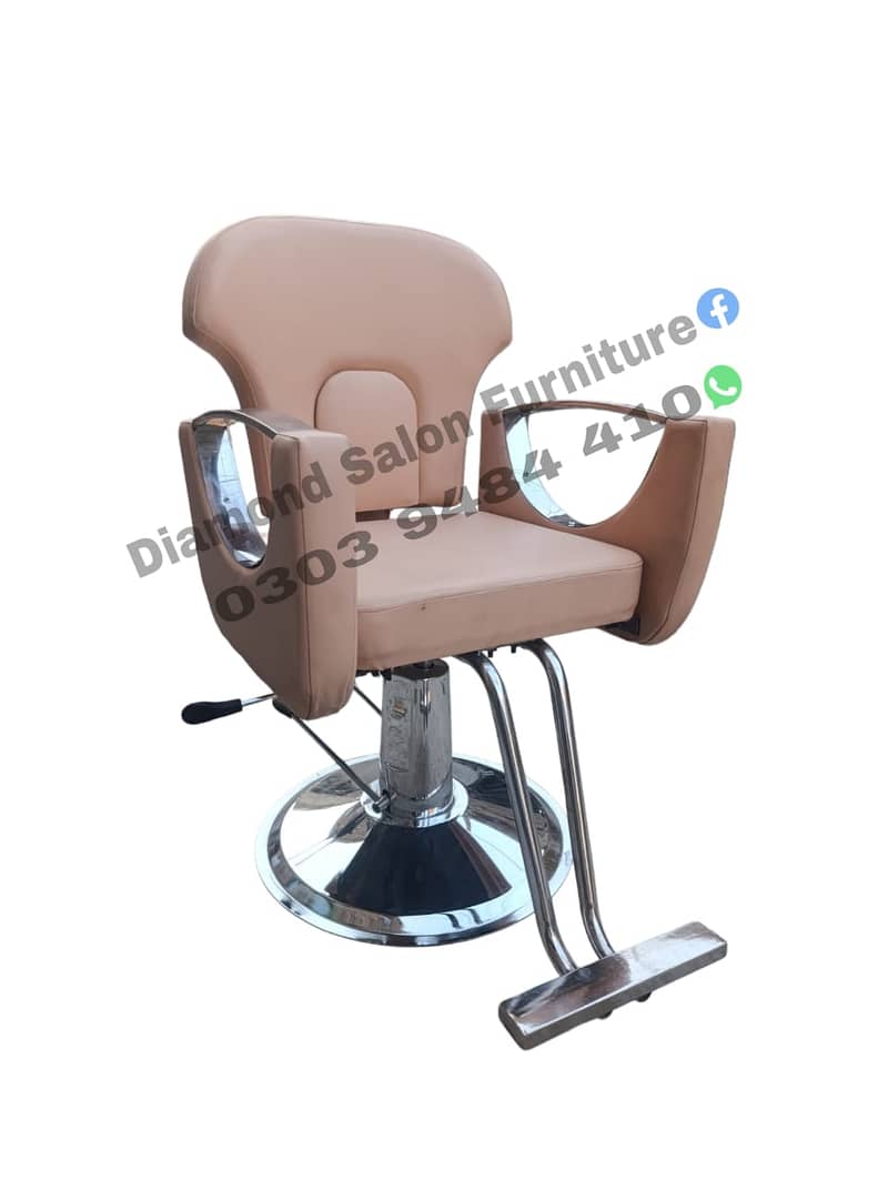 Saloon chair / Barber chair/Cutting chair/Shampoo unit 8