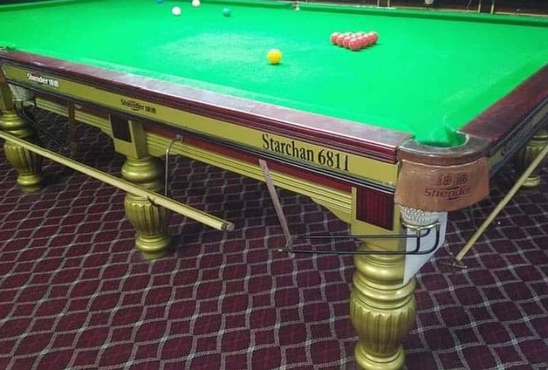 snooker table shender 1