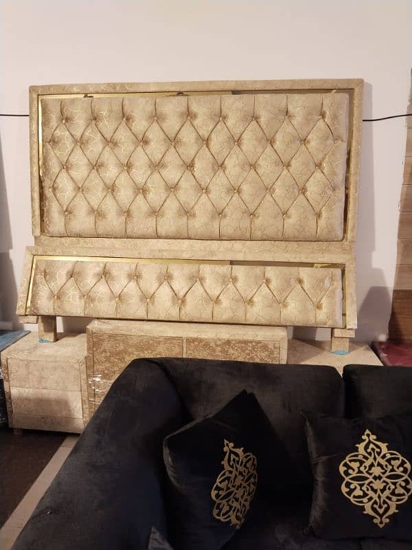 Brand New/Double bed /Dressing /Side tables / 16