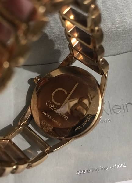 women kalvin Klein swiss mad orignal watch 3