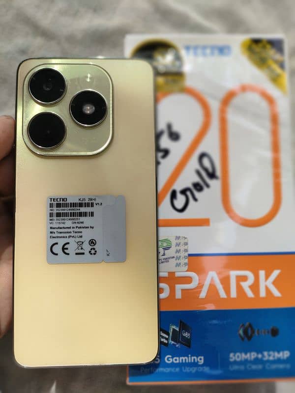 Tecno spark 20 0