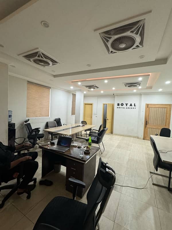 4 Marla Commercial Hall For Rent For Silent Office 0