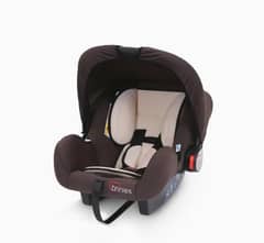 Tinnies Baby Brown Carrier & Car Seat For Comfortable Traveling