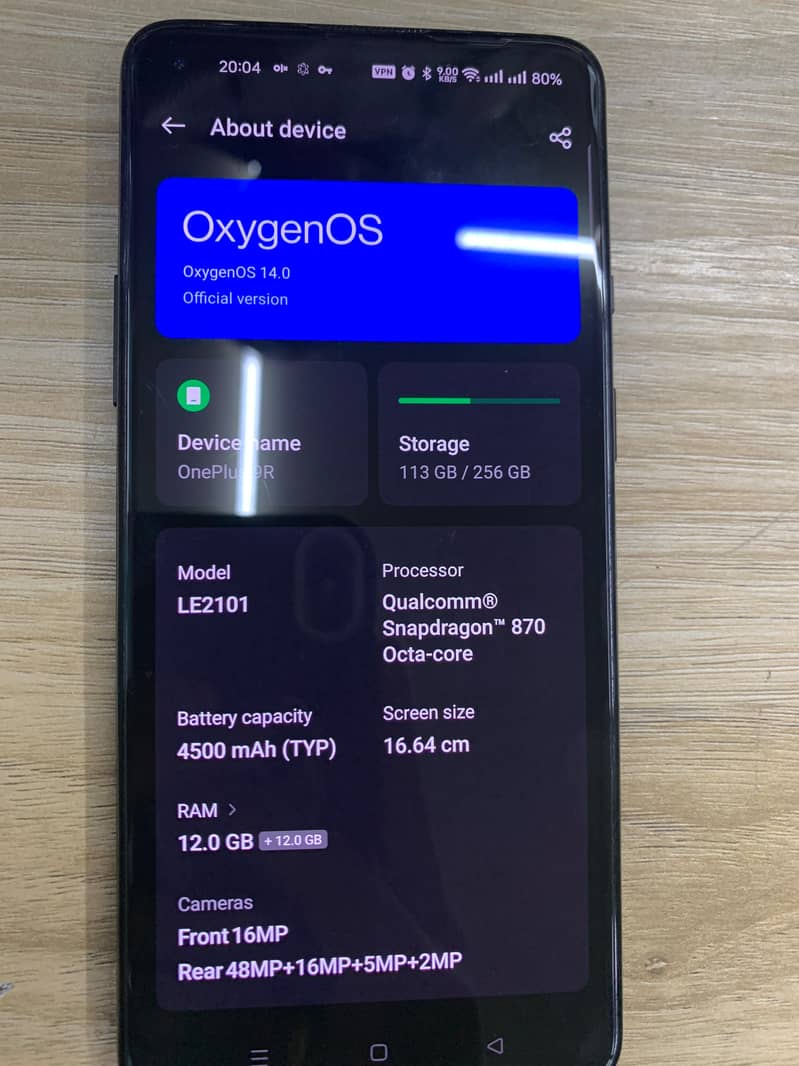 Oneplus 9R 0