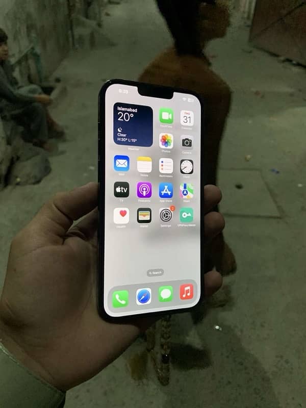 Iphone 13 pro max jv 128GB Green colour 95 battery health 1