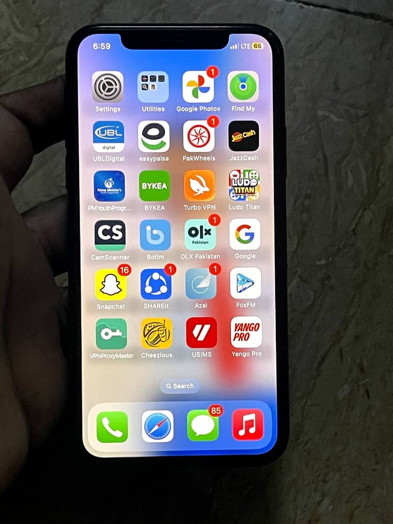 iPhone X 256gb Face ID active truetone active 6