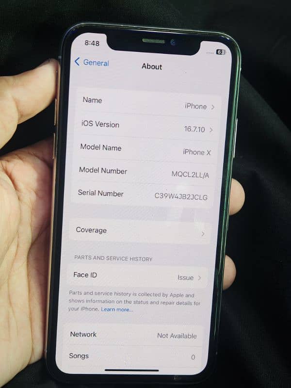 IPhone X 64GB PTA Approved 2