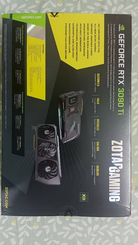 GEFORCE RTX 3090Ti ZOTAC GAMING 24GB 1