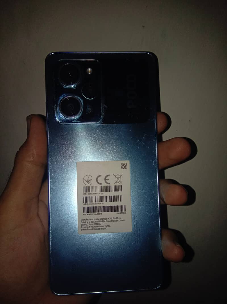 Poco X5 Pro 5G - 1 Year used , Pristine Condition Poco mobile for sale 1