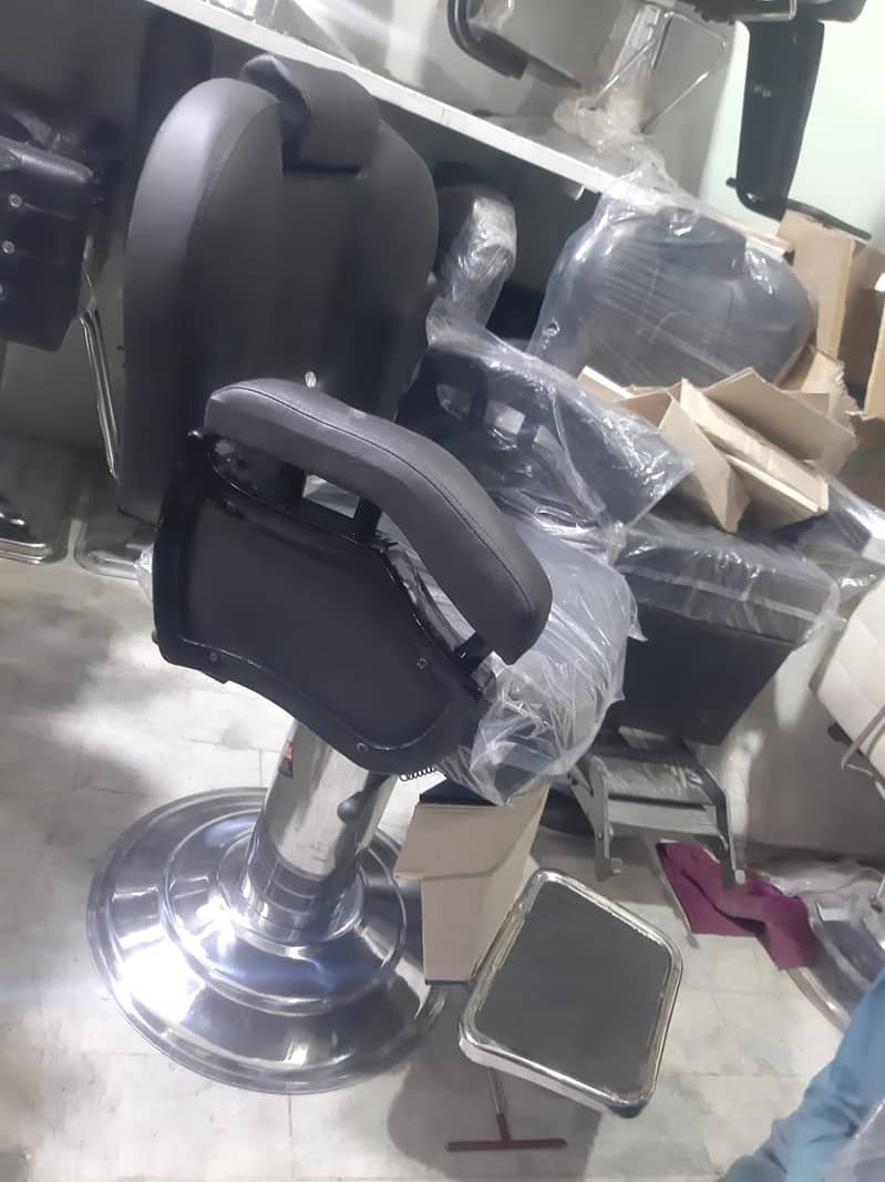 Saloon chair / Barber chair/Cutting chair/Massage bed/ Shampoo unit 2