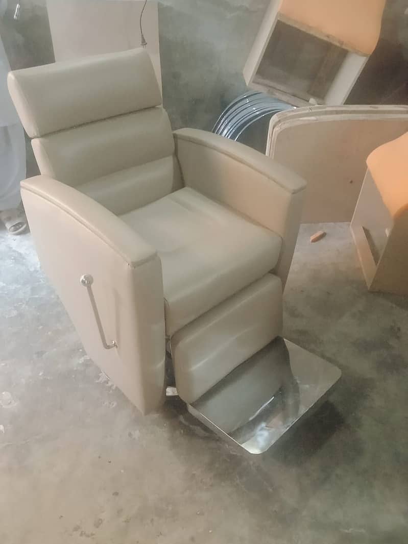 Saloon chair / Barber chair/Cutting chair/Massage bed/ Shampoo unit 5