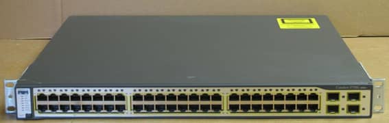 Cisco WS-C3750G-48TS-S 48-Port 4x SFP Managed L3 Gigabit