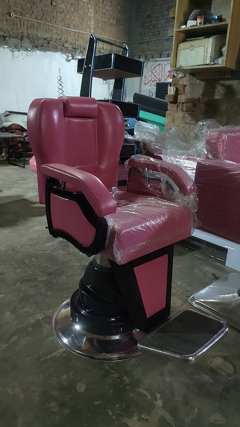 Saloon chair / Barber chair/Cutting chair/Massage bed/ Shampoo unit 15