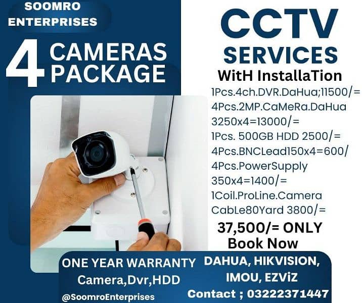 CCTV Camera Package 0