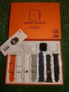 S100 Ultra 2 Smart Watch 7 Straps Cash On Delivery all Pakistan