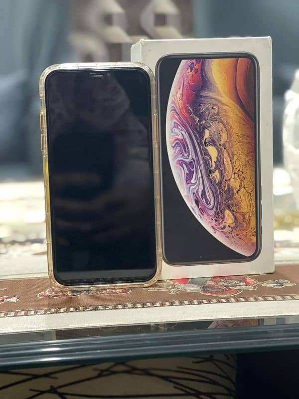 Iphone Xs PTA approved with box 1