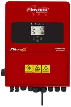 Inverex Hybrid 6 KW Nitrox with 4 Tubelur Phoenix Batteries